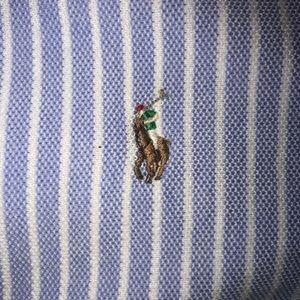 Ralph Lauren knit oxford BOYS button down size 6